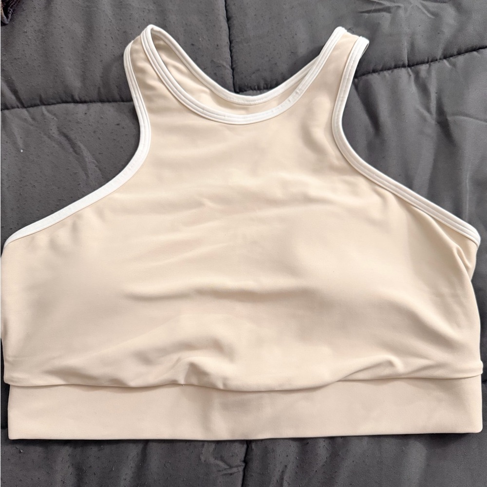 Old Navy Active Cream Sports Bra